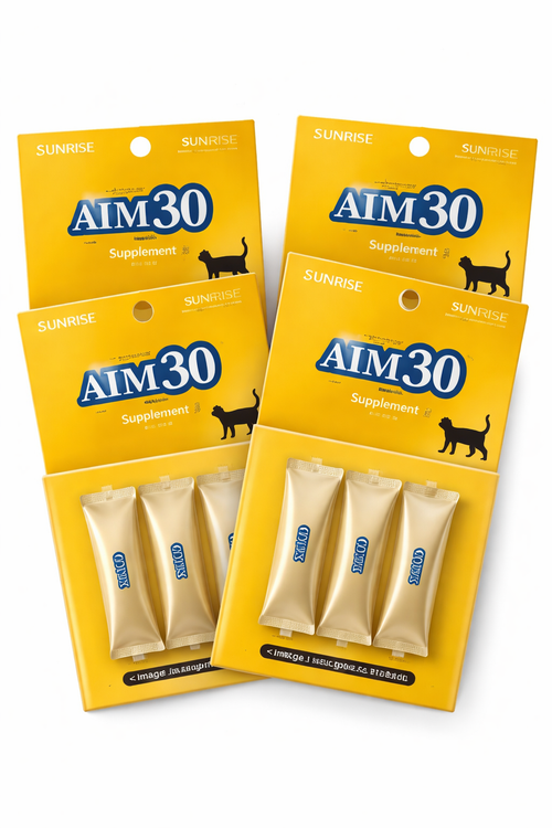 AIM30 A-30 One Month Pack Supplement Powder Daily Kidney & Vitality Support for Cats